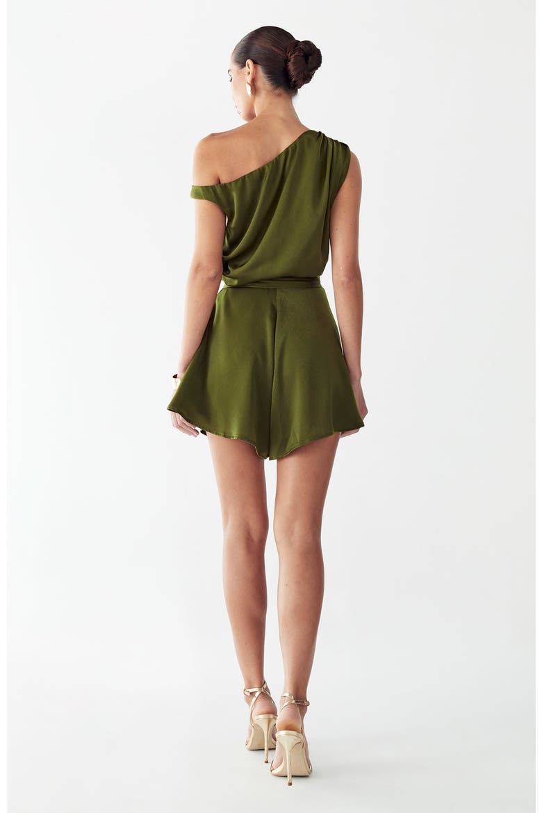 Sky Romper, Alternate, color, Olive