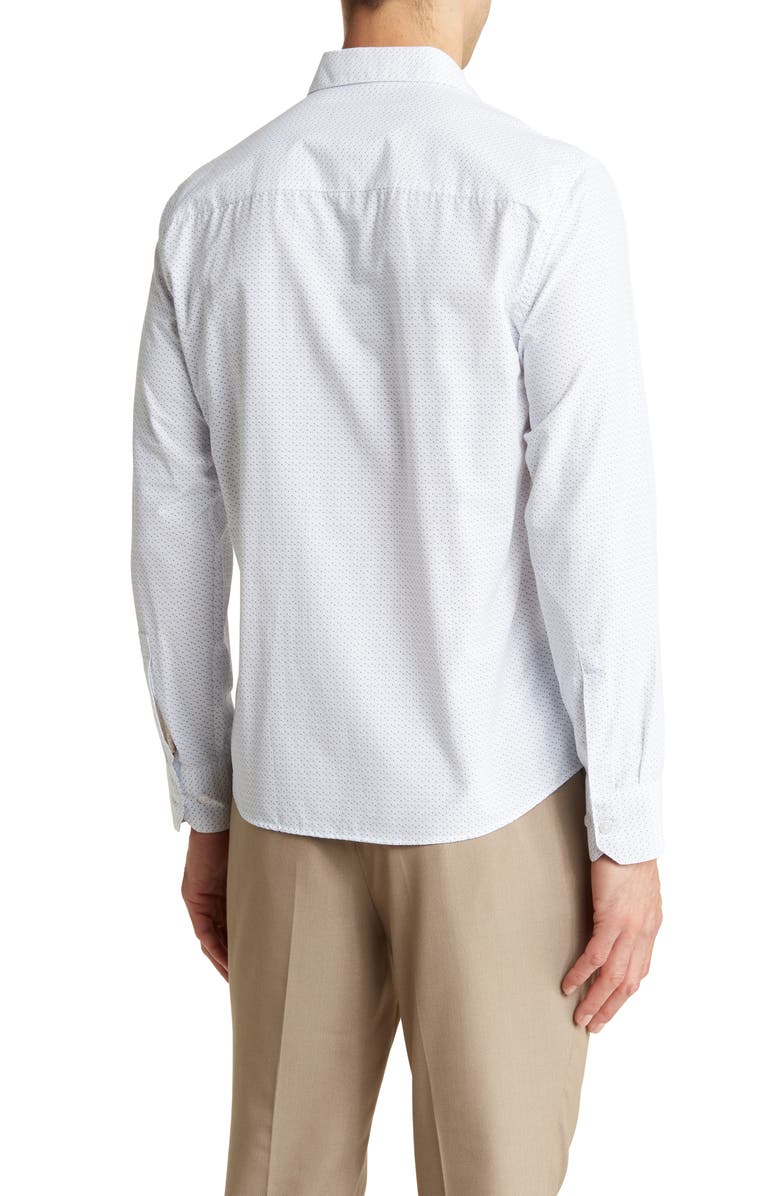 WESTZEROONE Cane Print Dress Shirt, Alternate, color, 