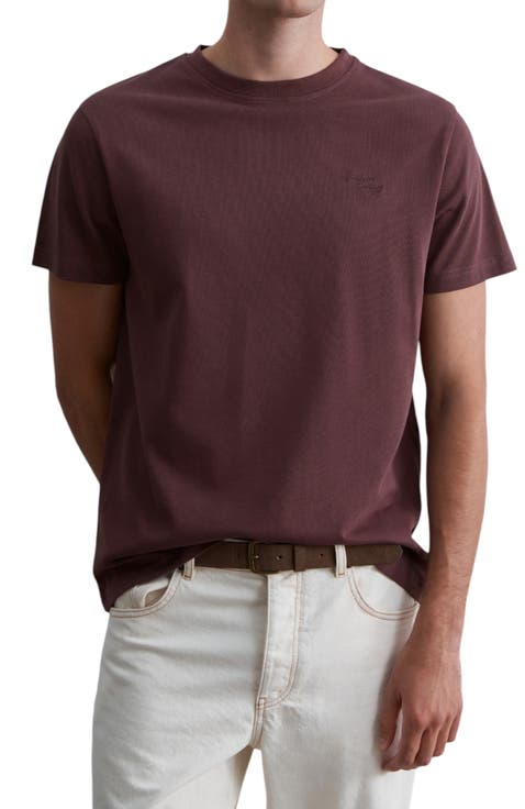 Heavy Jersey Embroidered T-shirt
