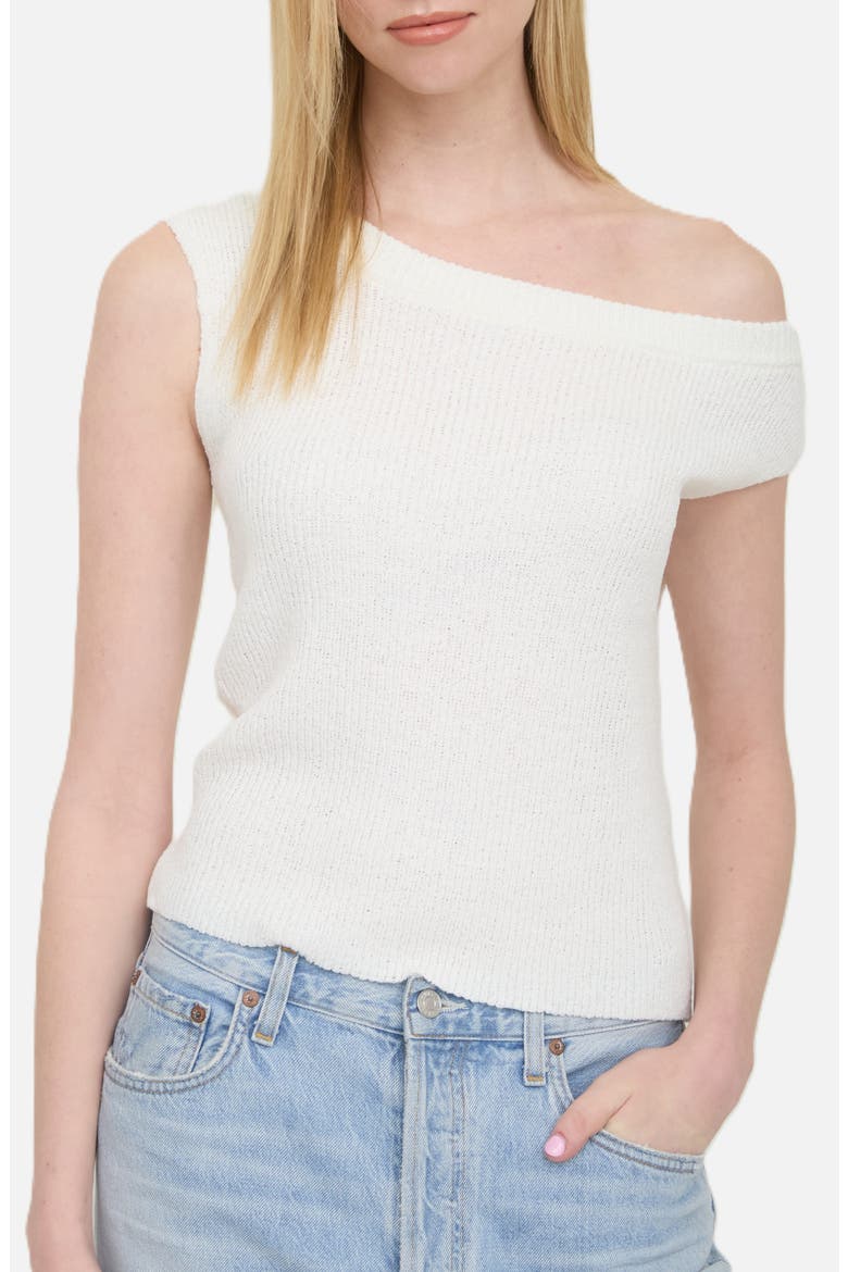 Off-the-Shoudler Sweater, Main, color, IVORY