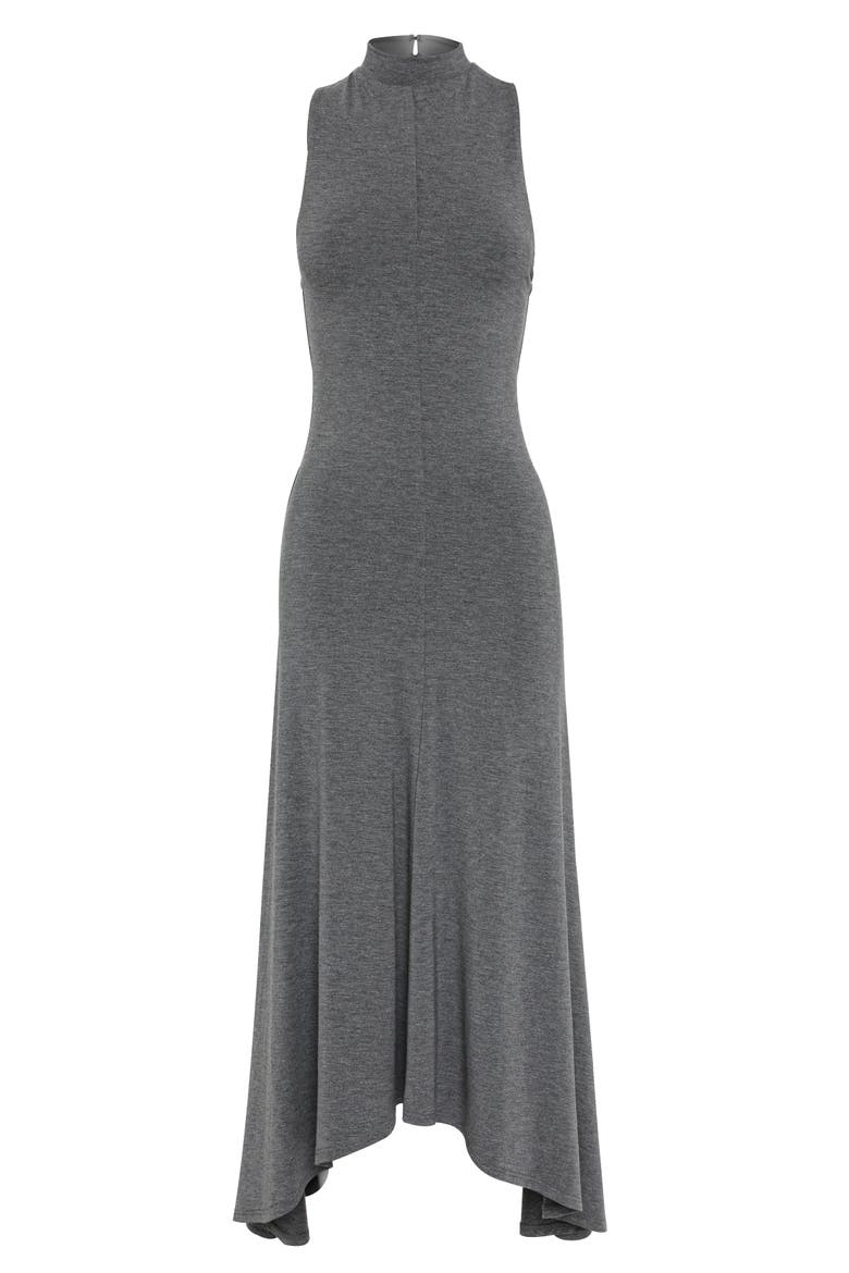 Maeve Midi Dress, Alternate, color, Grey Marle
