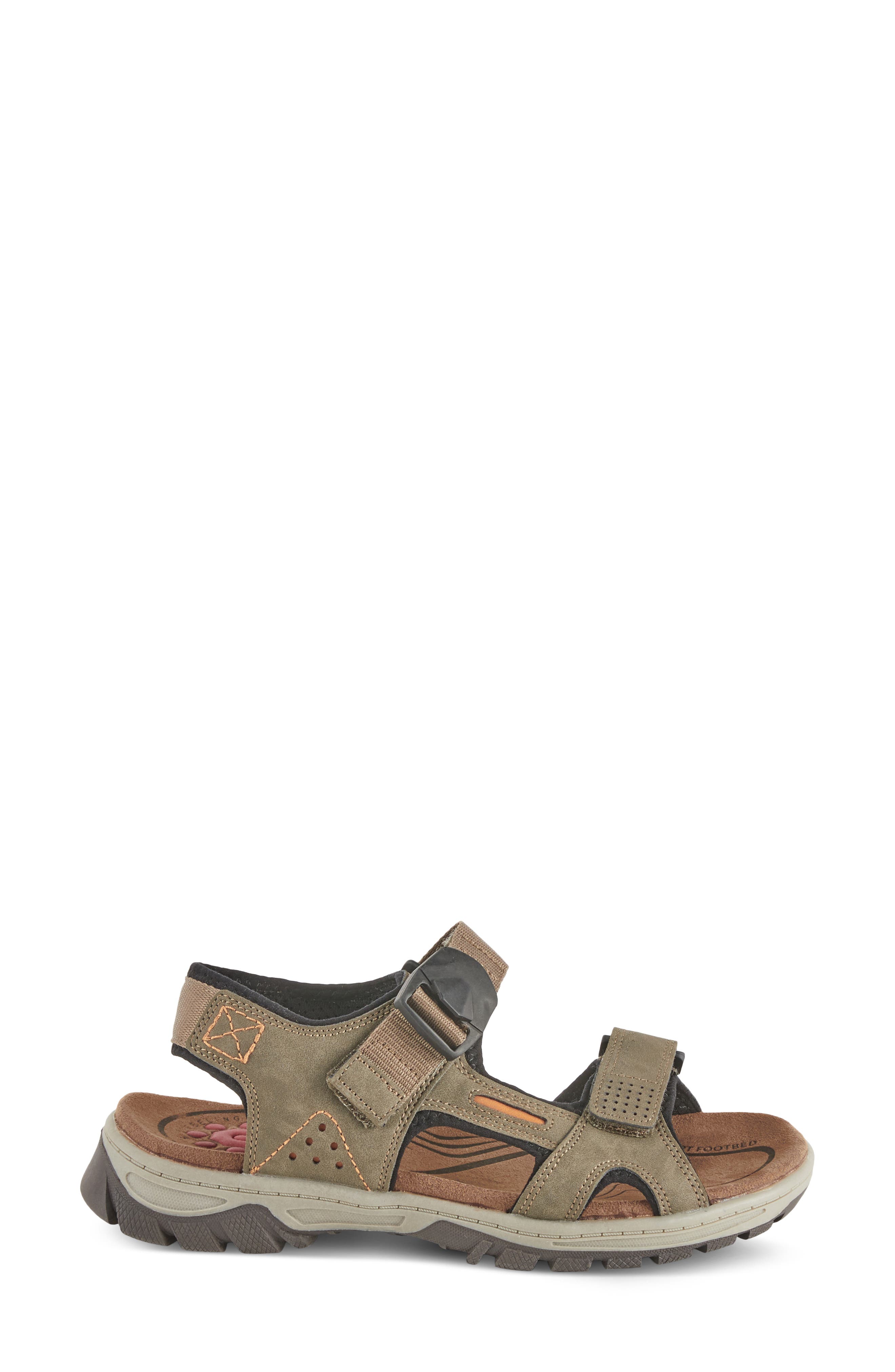 Spring Step Gradient Sandal, Alternate, color, Brown