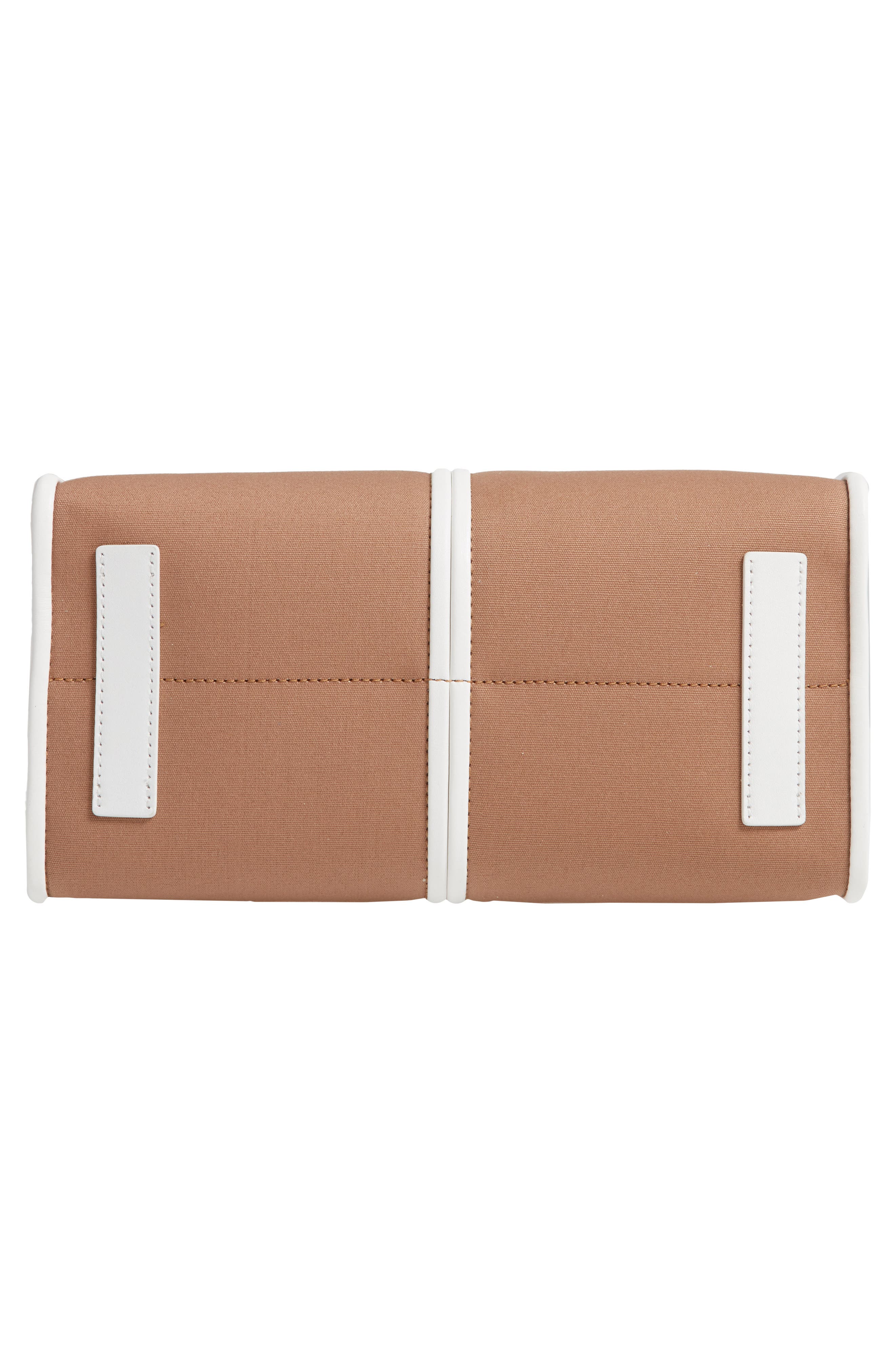 medium sam canvas satchel, Alternate, color, TOASTED ALMOND