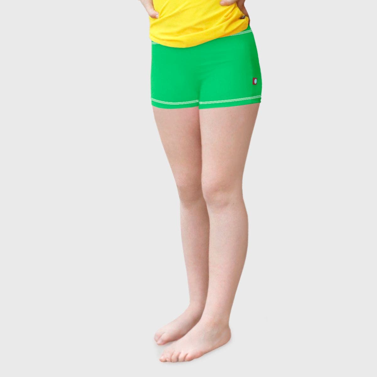 Elf Green w/ White Stitch