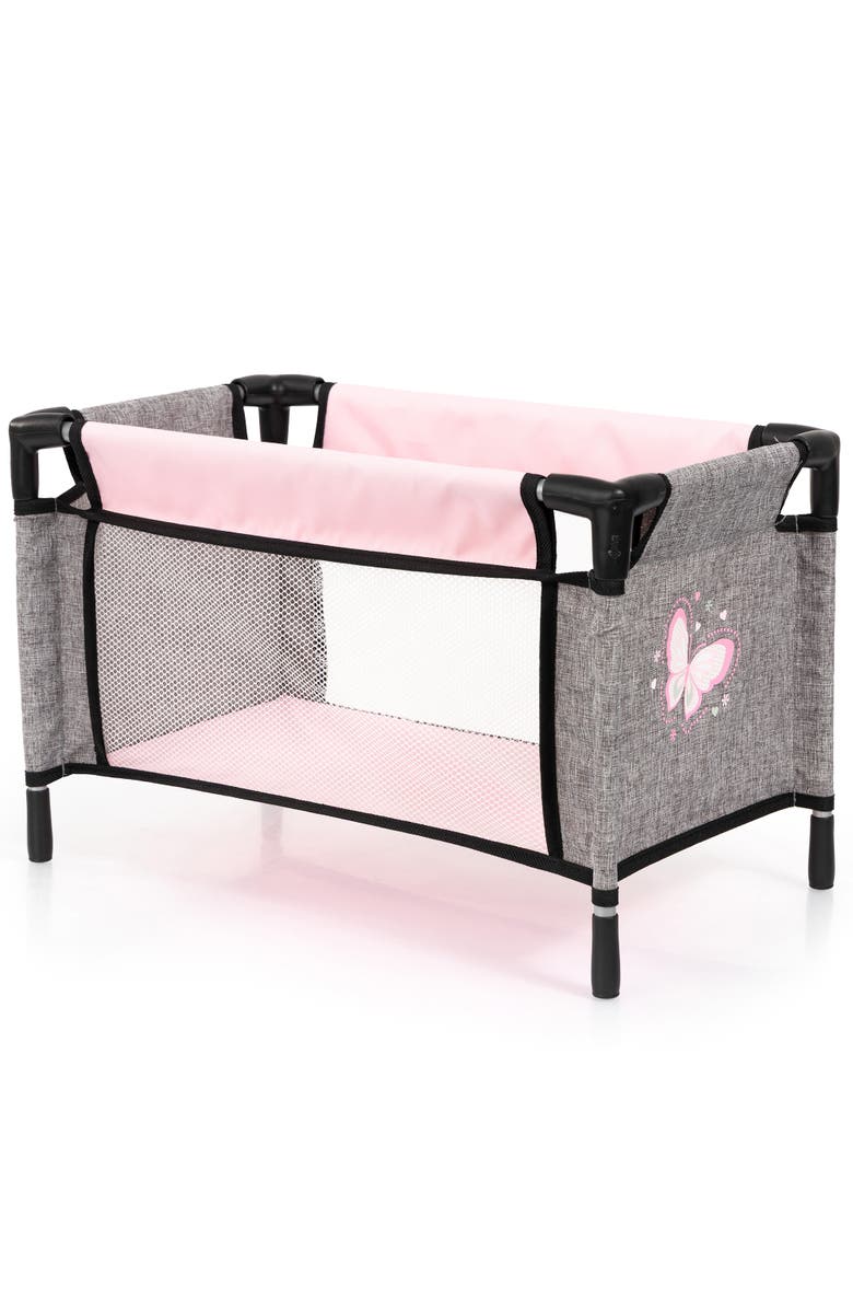 Bayer Design 9 In 1 Doll Travel Bed Set, For Dolls Up to 18 Inches, Kids 3+, Alternate, color, Multicolored