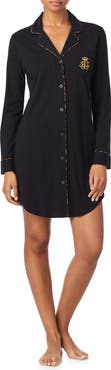 Lauren Ralph Lauren Cotton Blend Sleepshirt