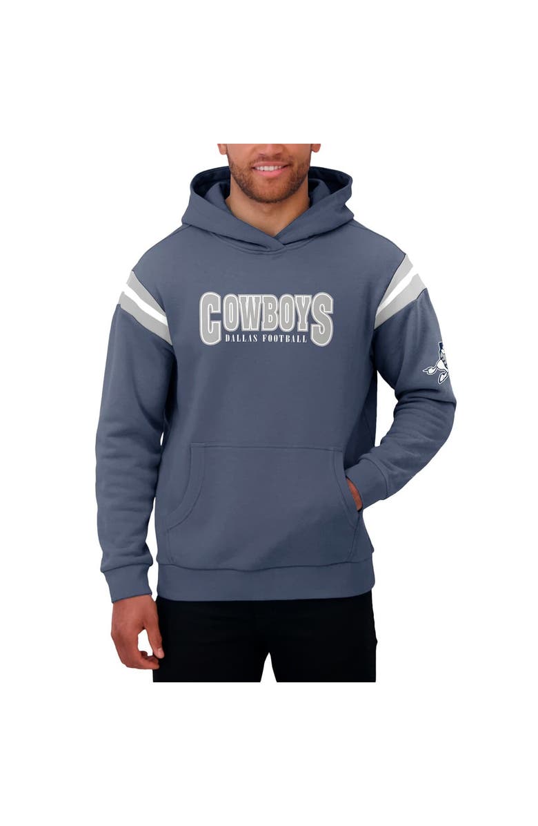 Darius Rucker Collection by Fanatics Men's Darius Rucker Collection by Fanatics Navy Dallas Cowboys Throwback Pullover Hoodie, Alternate, color, Navy