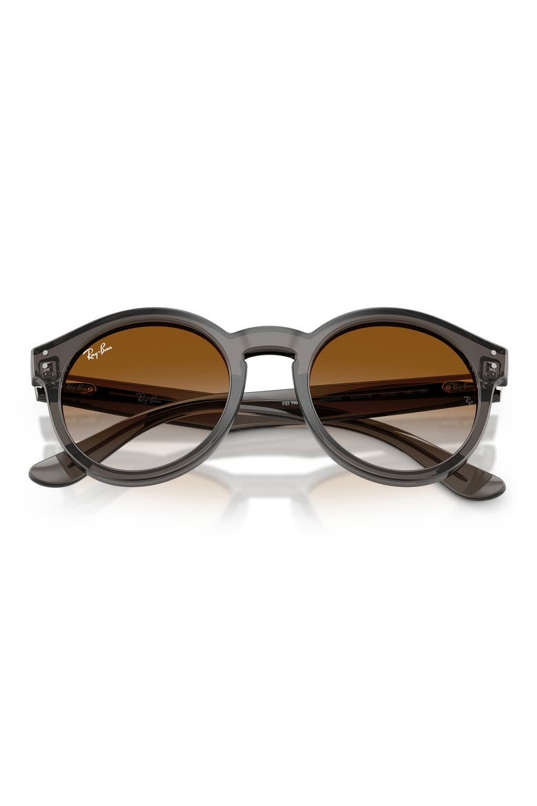 52mm Phantos Sunglasses, Alternate, color, TRANSPARENT DARK GREY / CLEAR