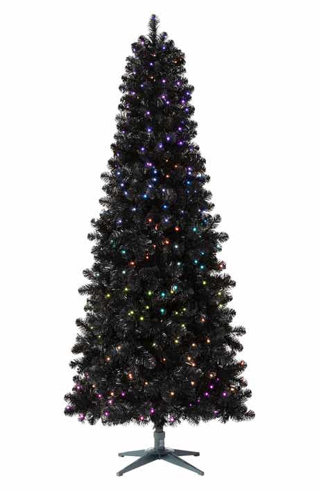 TREETOPIA Essentials Classic Needle Black Artificial Christmas Tree