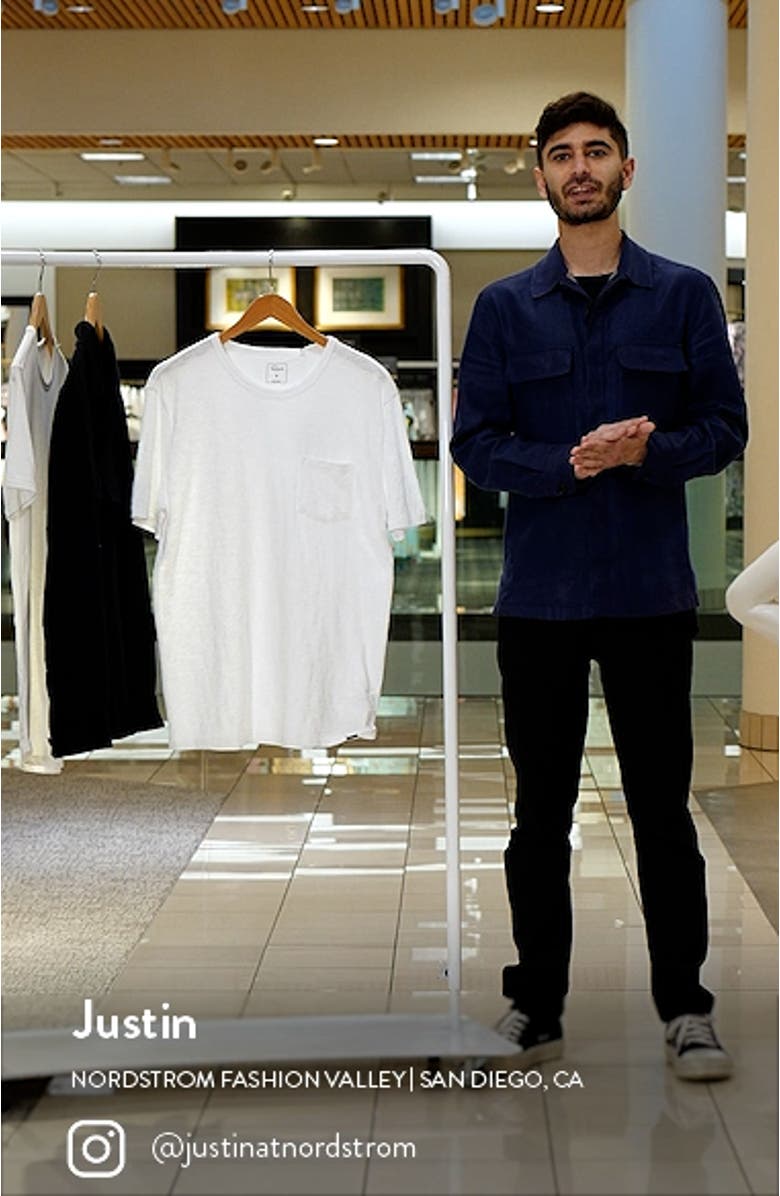 Skipper Slub Pocket T-Shirt, sales video thumbnail