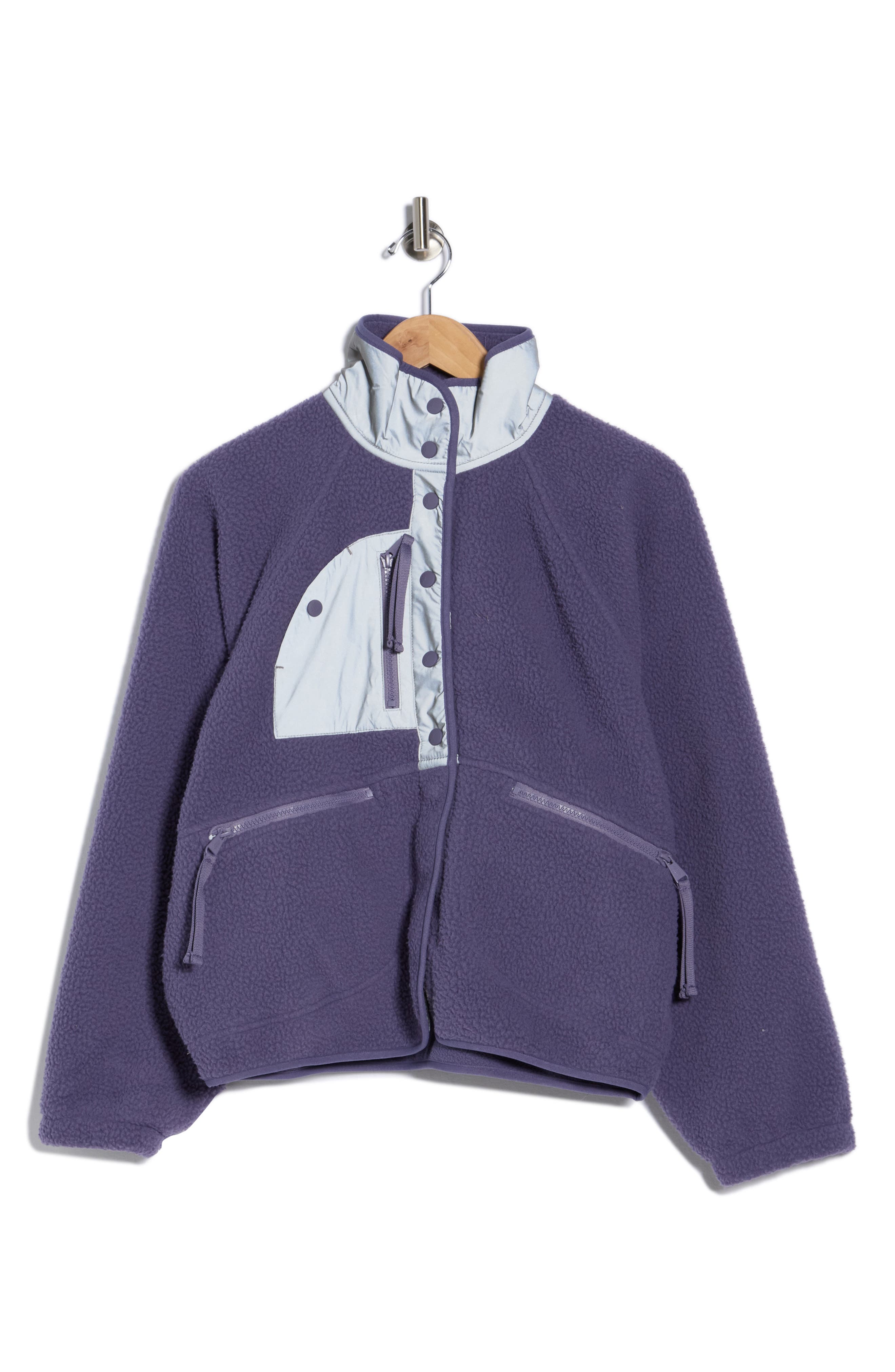 FP Movement by Free People FP Movement Hit the Slopes Reflective Fleece Jacket