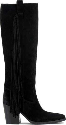 Pelia Fringe Knee High Boot