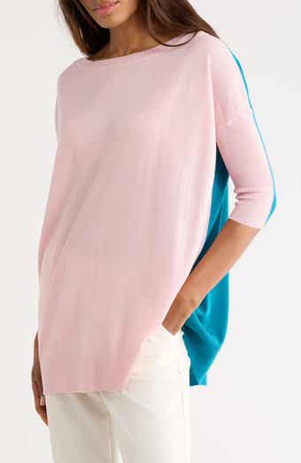 Diane von Furstenberg Diane Oversize Colorblock Wool Sweater