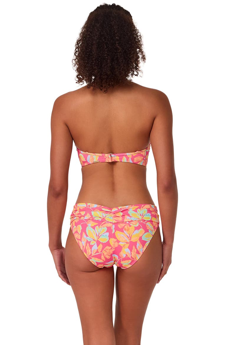 Loretta Bandeau Bikini Swimsuit Top - DD Cup, Alternate, color, Magic Hour Crepe