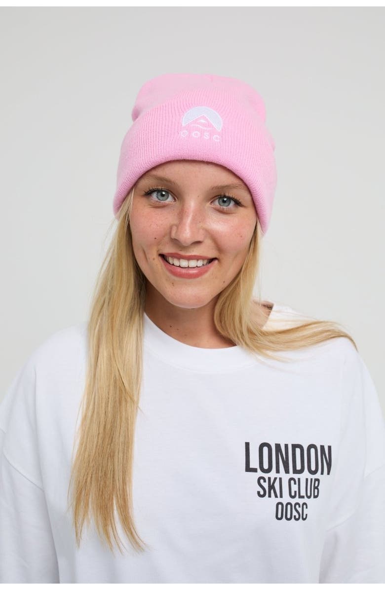 OOSC Classique Beanie - Dusky Pink, Main, color, Dusky Pink