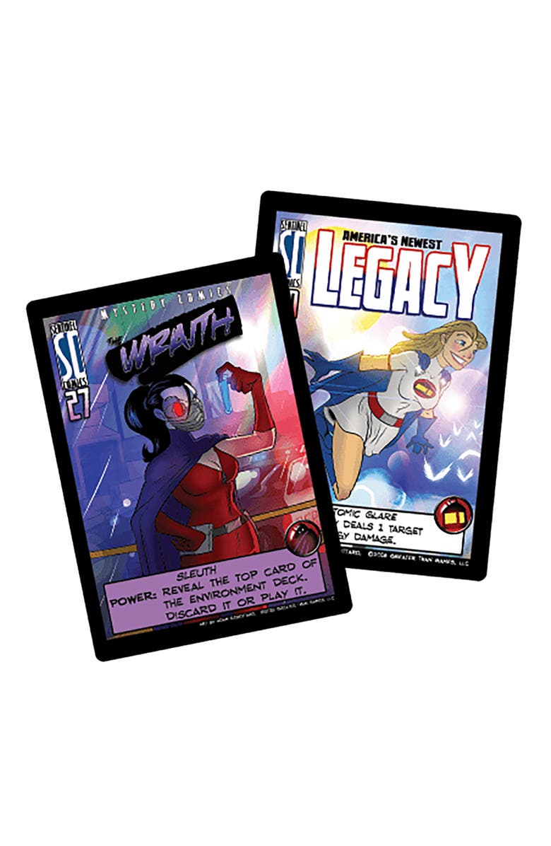 Greater Than Games, LLC Sentinels Of The MultiverseFoil Hero Collection Card Game 100+ Foil Cards, Alternate, color, Multicolored