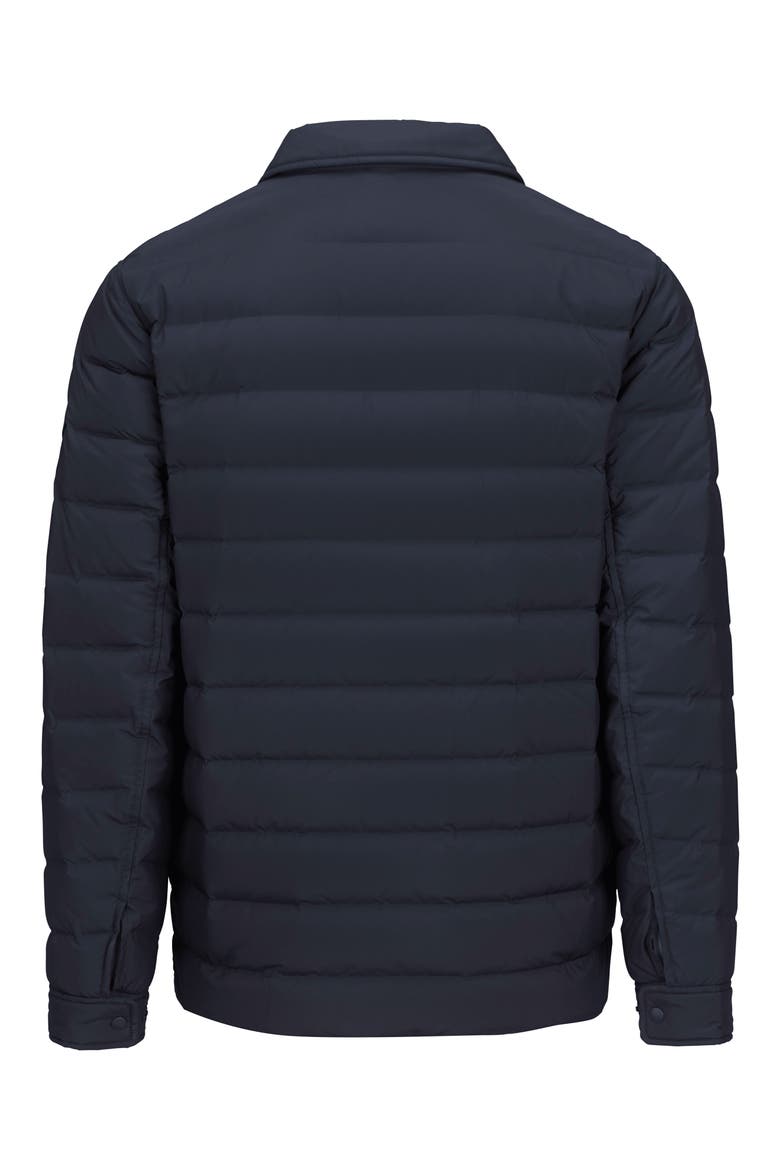Sapparo 650-Fill-Power Down Shirt Jacket, Alternate, color, MIDNIGHT