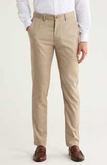 T.R. PREMIUM Plaid Straight Leg Trousers