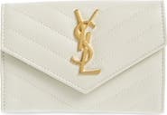 Saint Laurent 'Monogram' Quilted Leather French Wallet