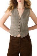 Steve Madden Barrett Plaid Vest