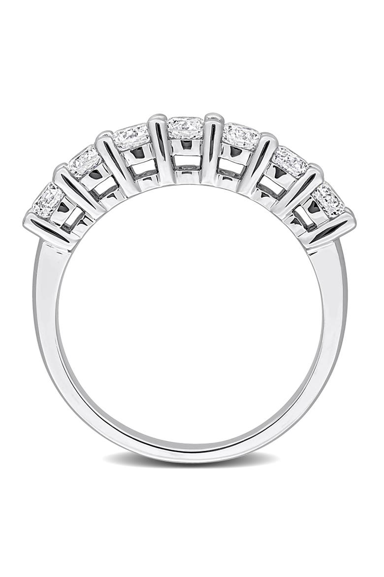 1 CTW Lab Grown Diamond Anniversary Band, Alternate, color, Sterling Silver