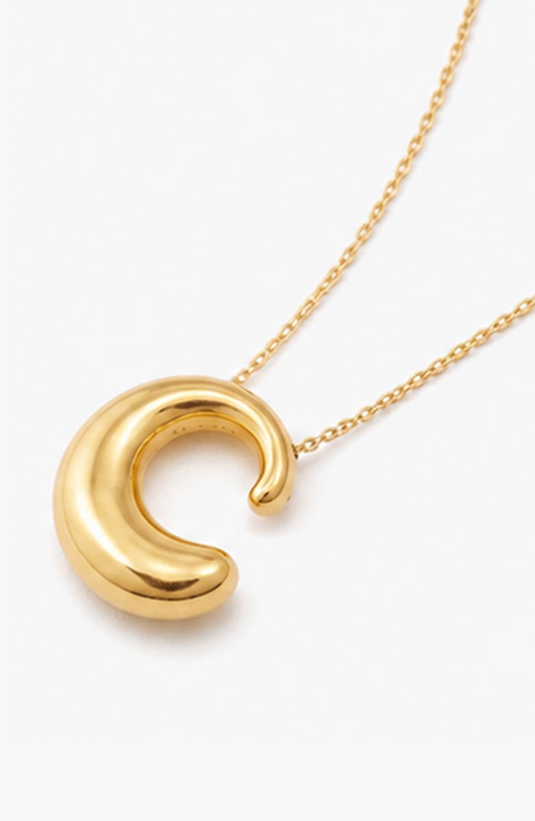 YOJ Astra Liquid Necklace in Gold, Alternate, color, Gold