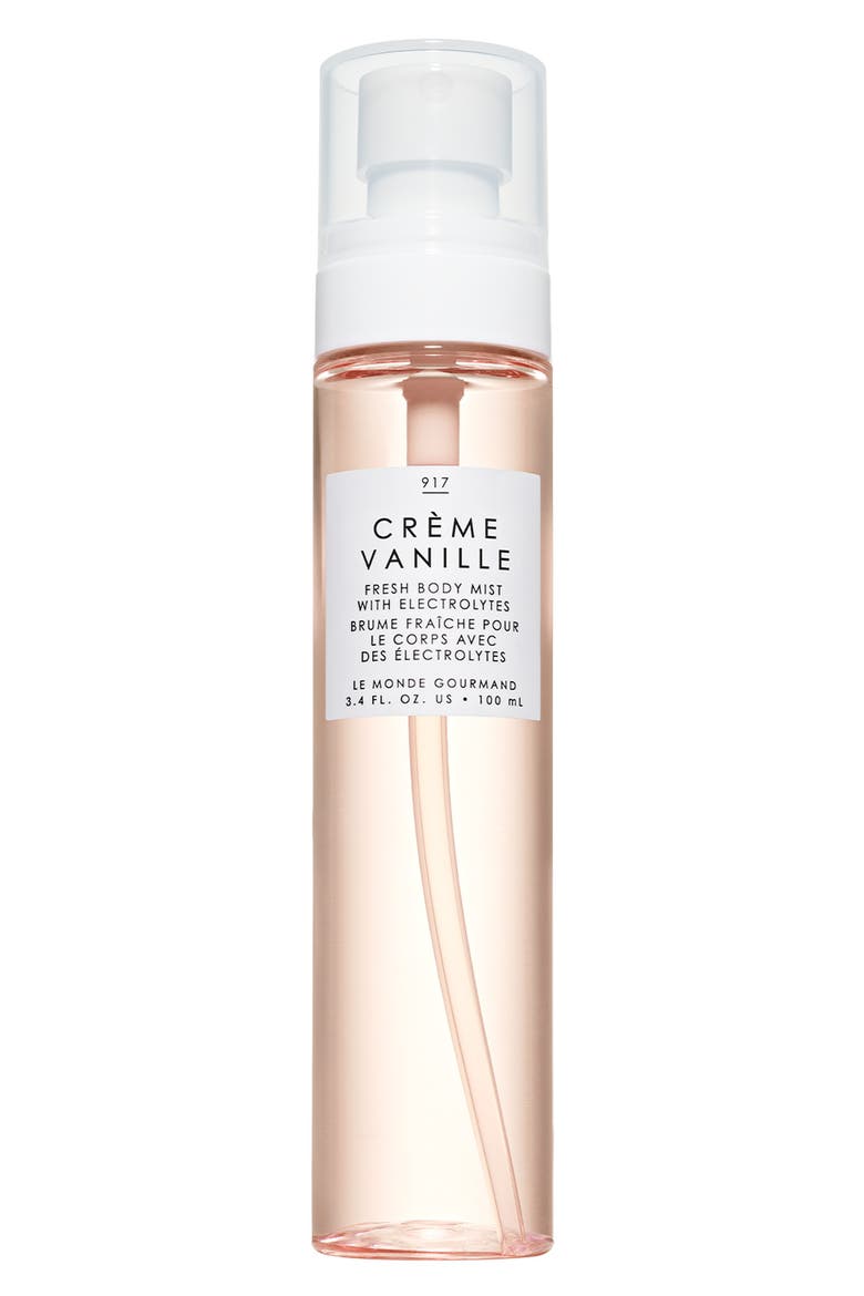 Crème Vanille Fresh Body Mist, Main, color, NO COLOR