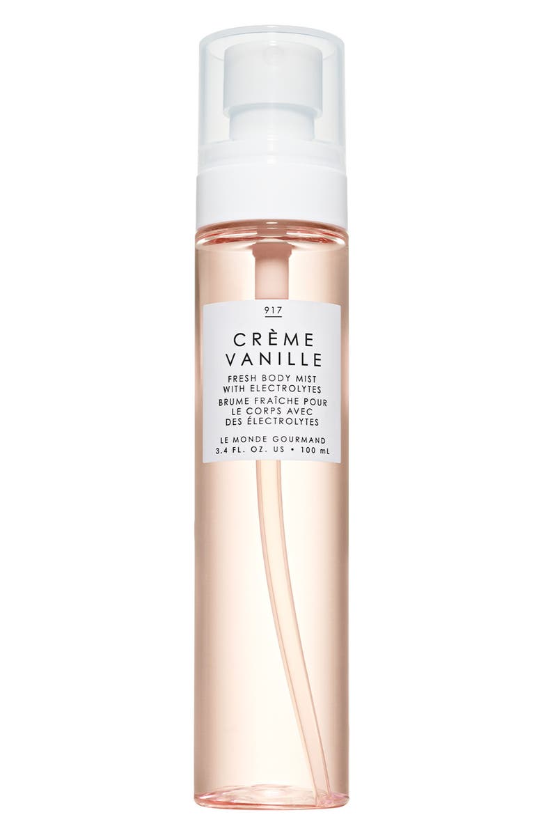 LE MONDE GOURMAND Crème Vanille Fresh Body Mist, Main, color, 