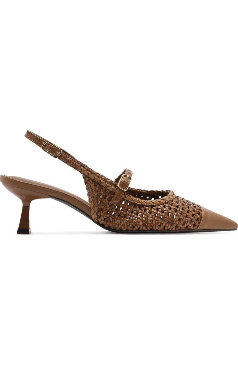 Arezzo Hazel Slingback Pump, Alternate, color, Soul Natural