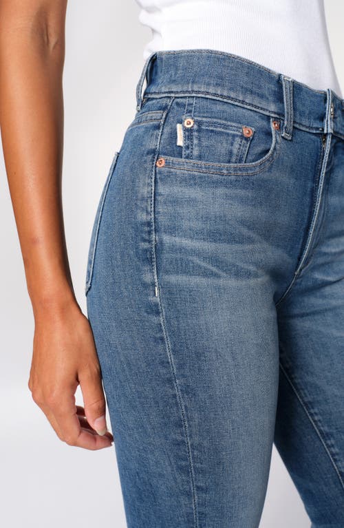 Dl1961 Halle Straight Instasculpt High Rise Jeans Palm Springs (dl Airbrushed) In Ocean City Ultimate
