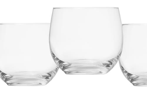 Schott Zwiesel Banquet Set Of 6 Double Old Fashioned Glasses In Transparent