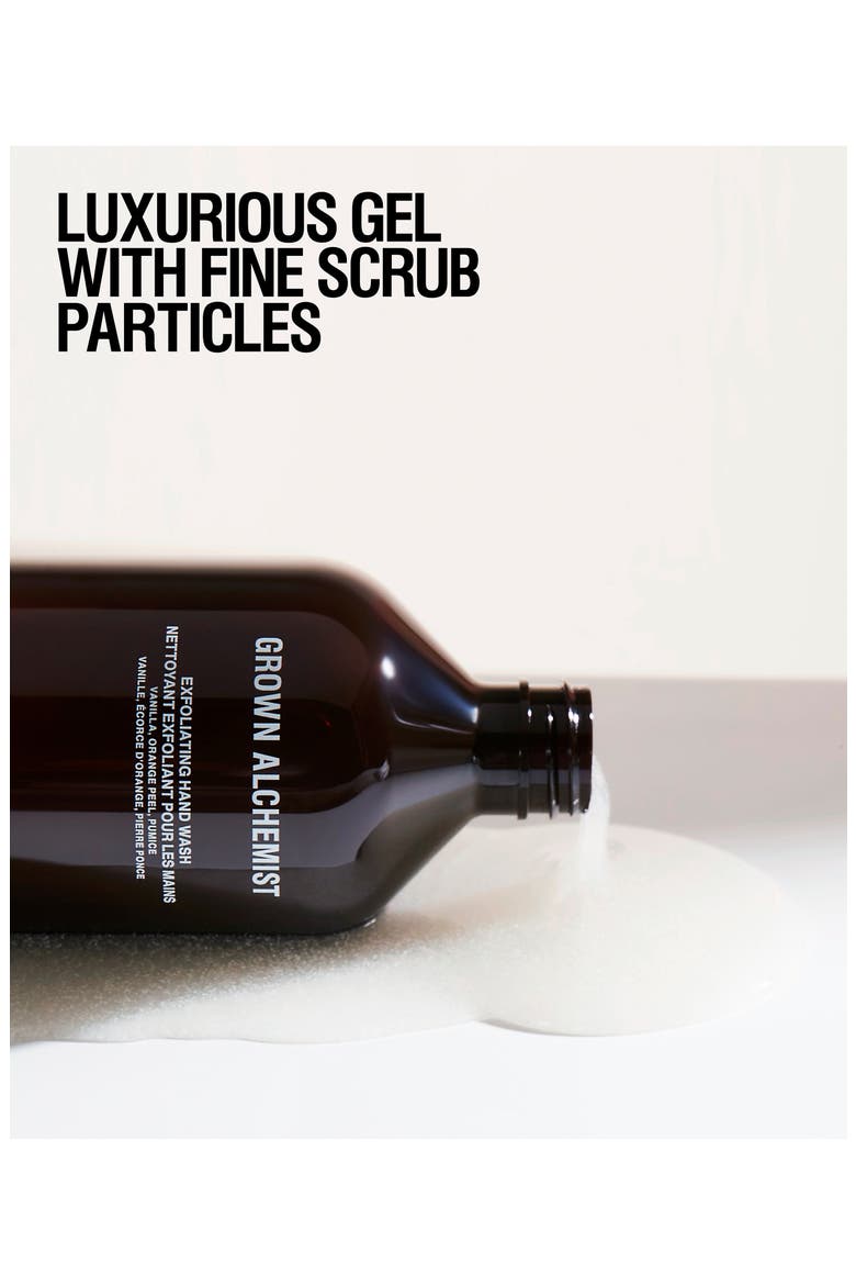 Exfoliating Hand Wash Cleanser with Vanilla, Orange Peel & Pumice, Alternate, color, NO COLOR