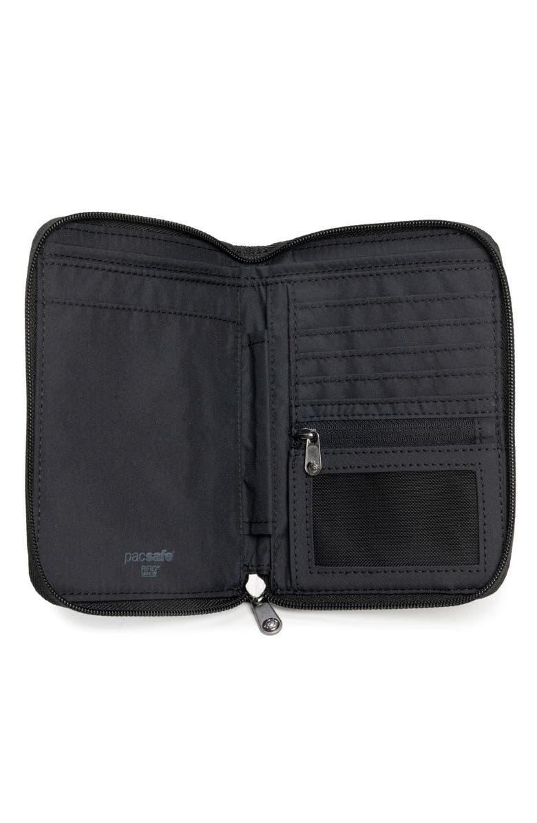 PACSAFE ,  RFIDsafe Compact Travel Organizer  ,  Black, Alternate, color, 