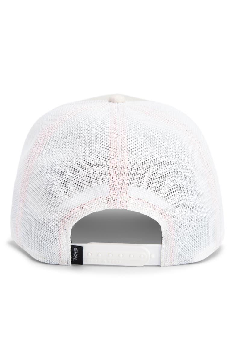 Goorin Bros. Crane Patch Trucker Hat, Alternate, color, Creme