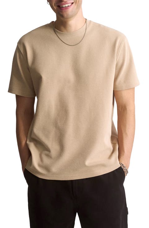 Cotton Blend Crewneck T-Shirt