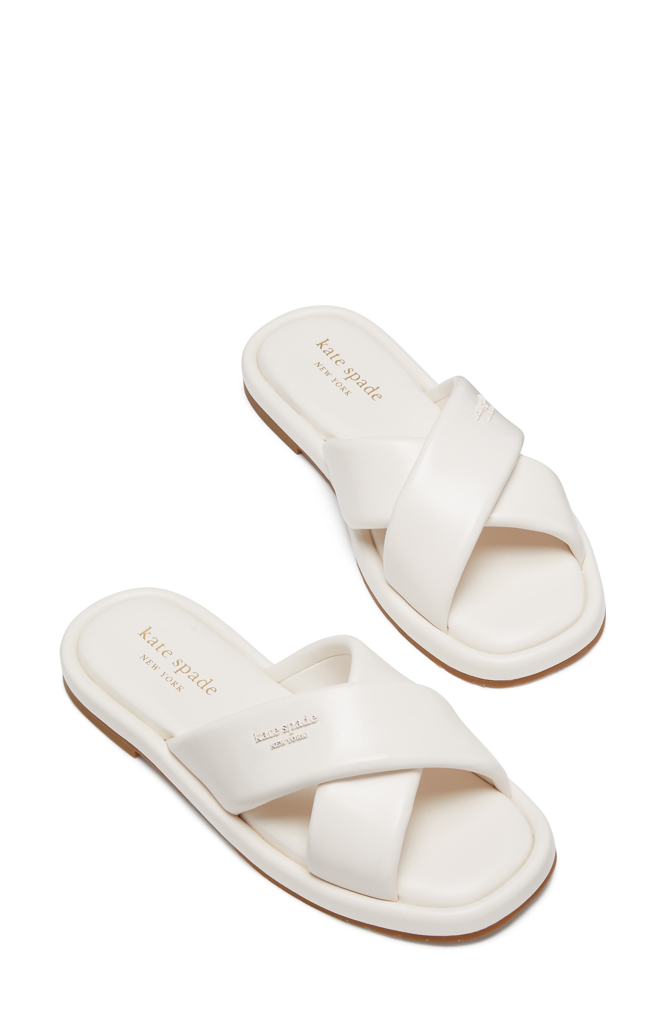 rio slide sandal, Alternate, color, CREAM