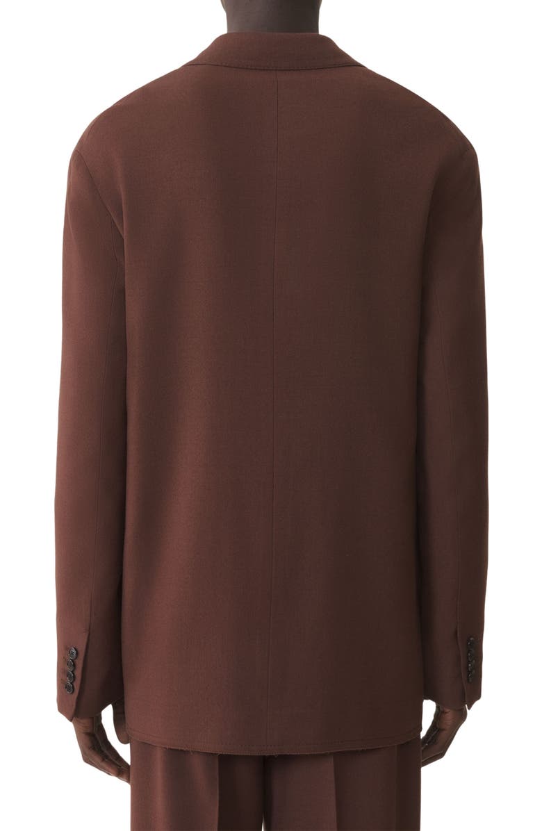 Lanvin Oversized Flannel Jacket, Alternate, color,