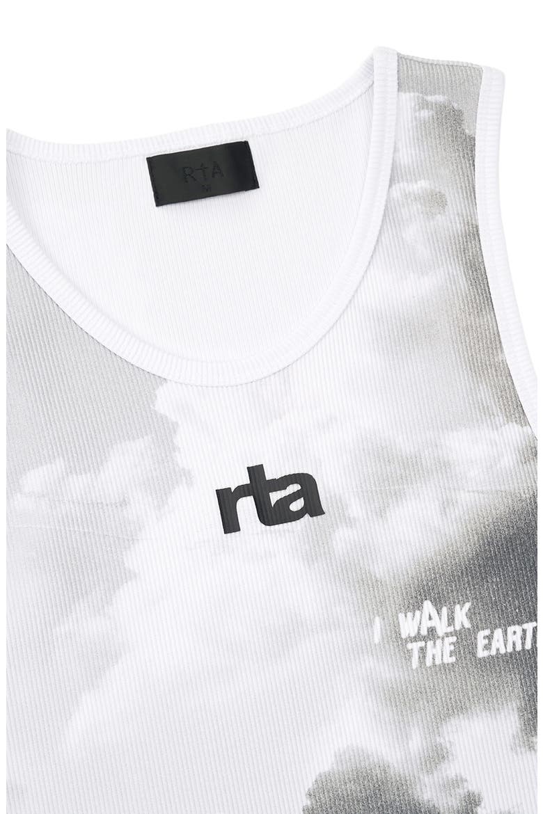 Sylvain Graphic Tank Top, Alternate, color, GREY CHAPARRAL