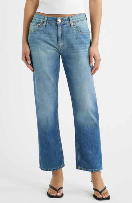 The Blondie High Waist Crop Straight Leg