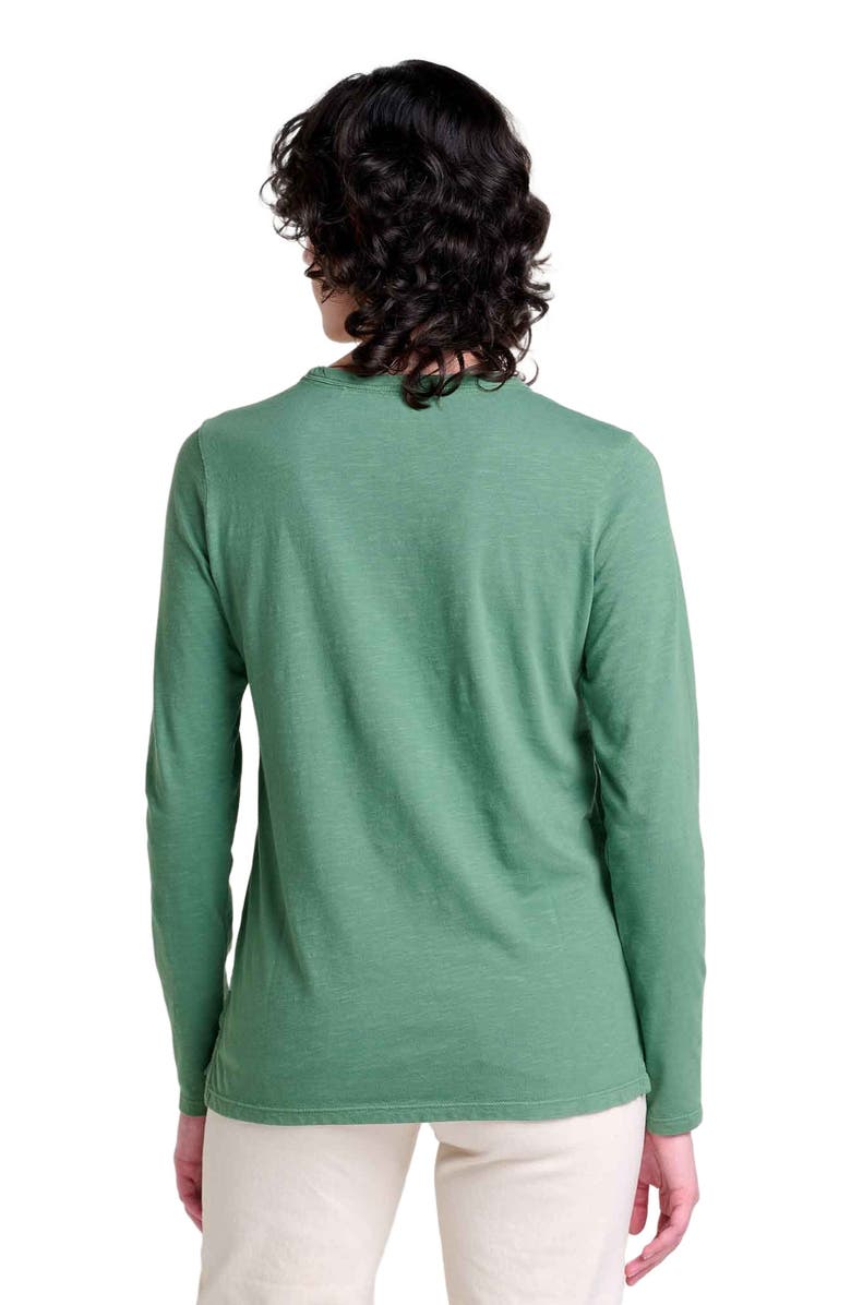 Toad & Co Women's Primo Long Sleeve Crew, Alternate, color, Ivy