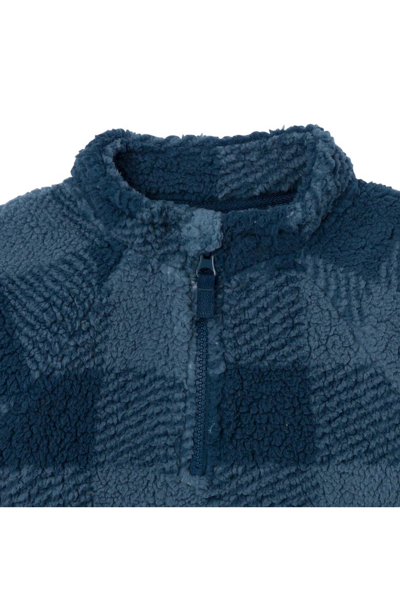 Modern Moments<sup>™</sup> by Gerber Half-Zip Pullover, Alternate, color, Navy Plaid