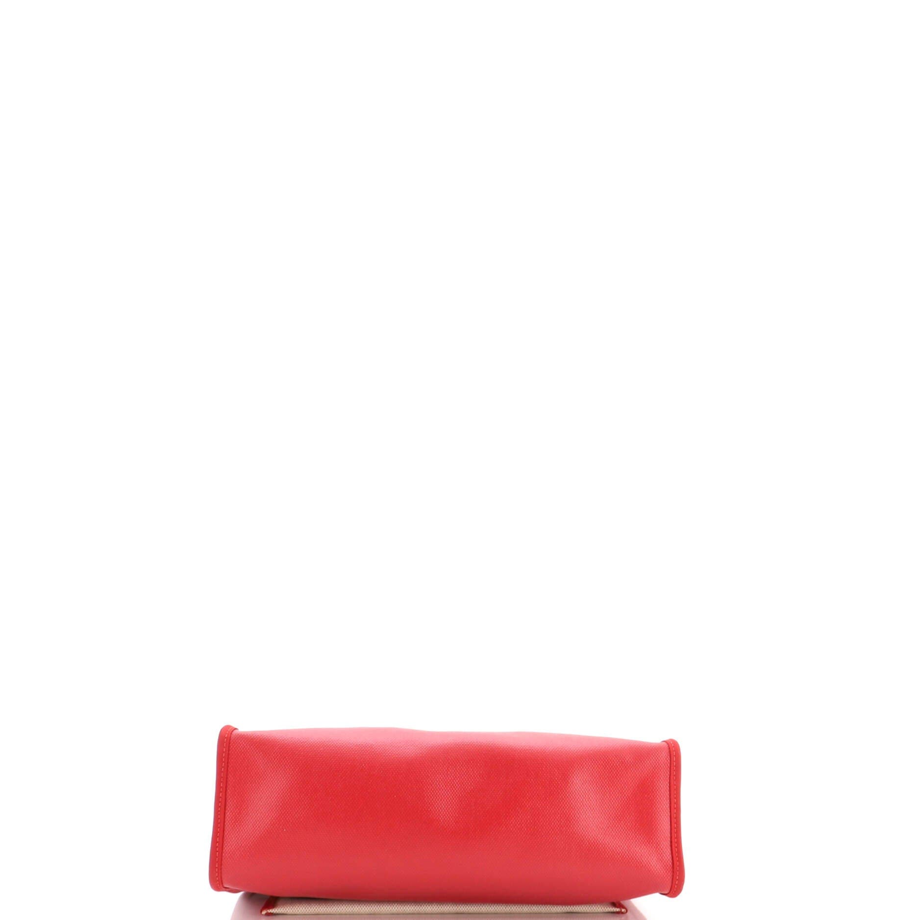 Herbag Zip Berline Vache Canvas and Leather 31, Alternate, color, Red