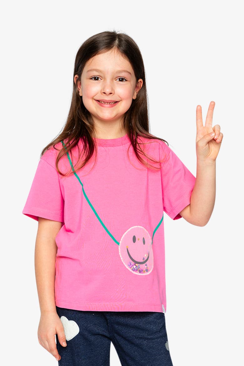 Ivy Casual Short Sleeve Jersey T-Shirt, Alternate, color, Pink