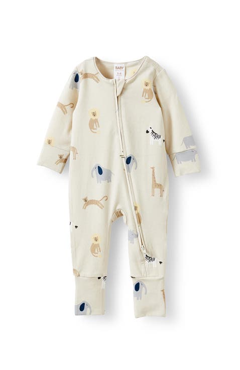 The Billie Long Sleeve Zip Romper