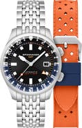 SPINNAKER Bradner GMT Automatic Bracelet Watch, 42mm