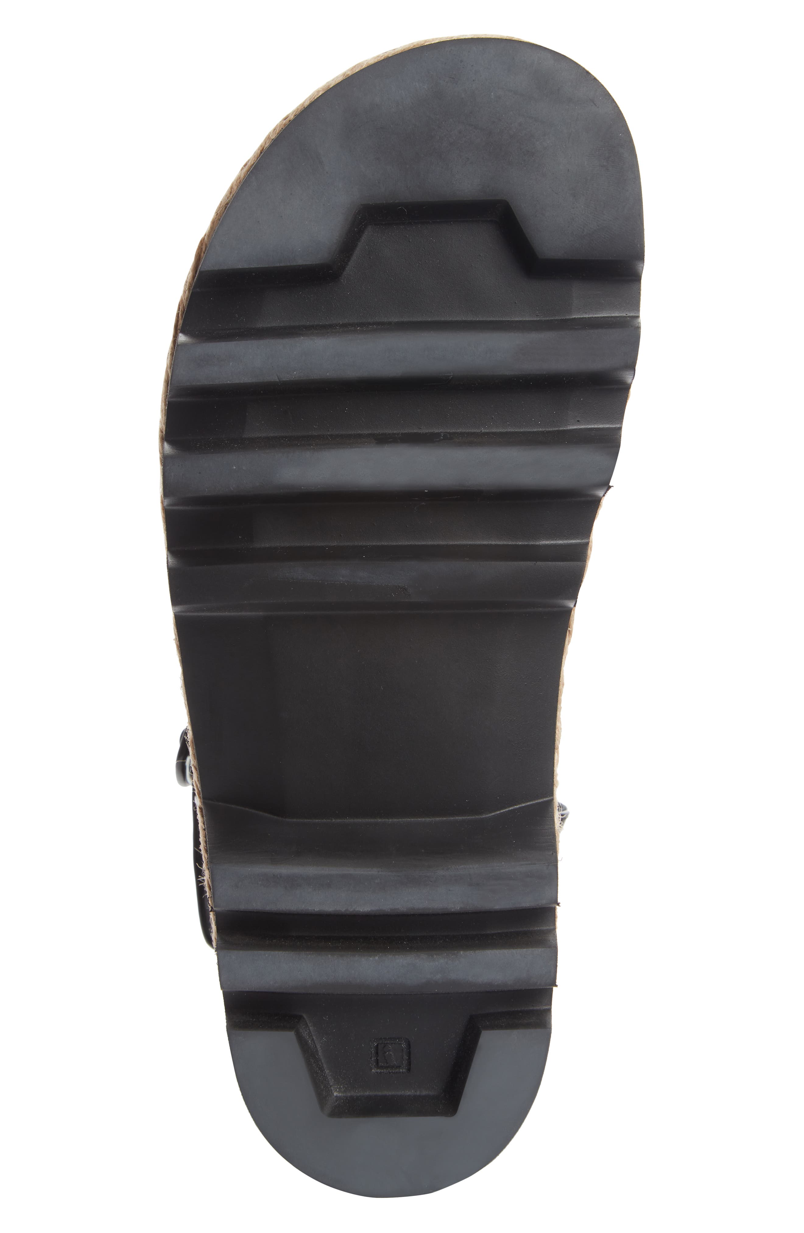 Simone Rocha Embellished Platform Espadrille Sandal, Alternate, color, 