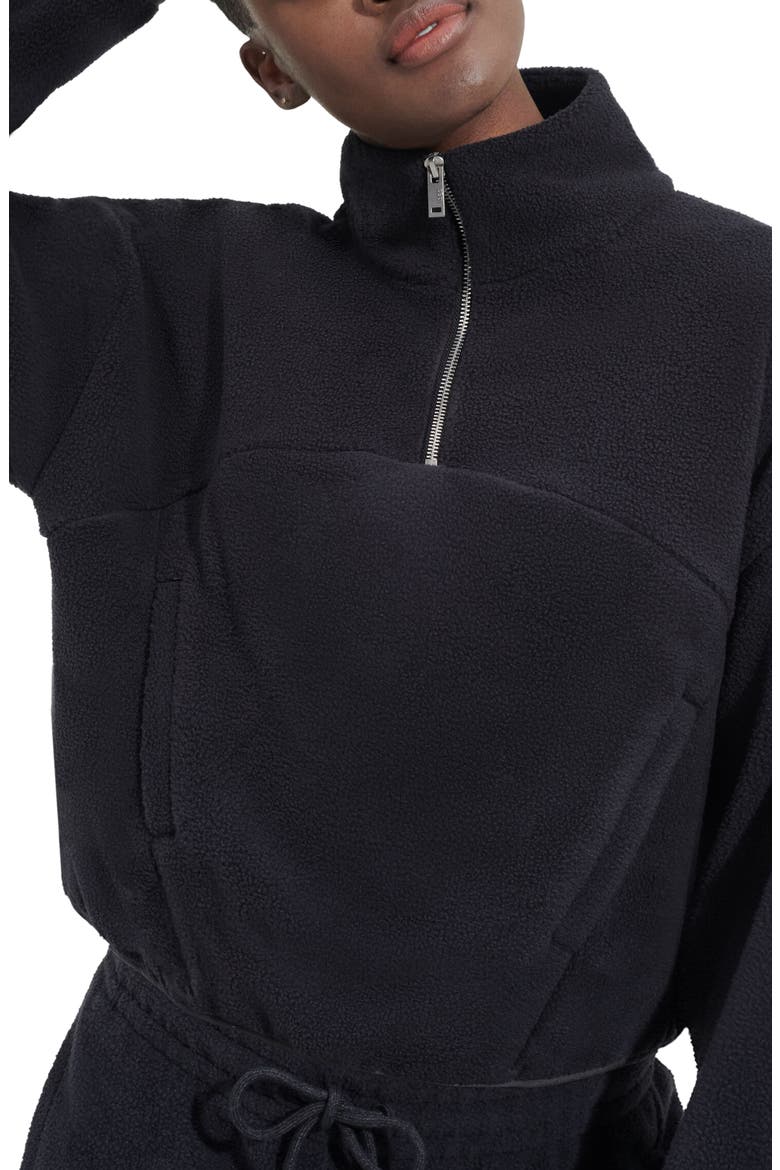 Cassady Micro Fleece Half Zip Top, Main, color, INK