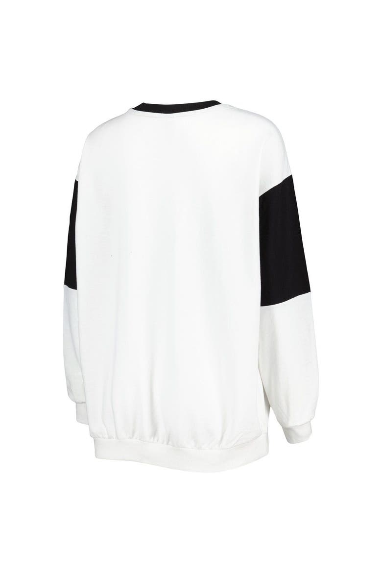 Women's Gameday Couture White Texas Longhorns It's A Vibe Dolman Pullover Sweatshirt, Alternate, color, White