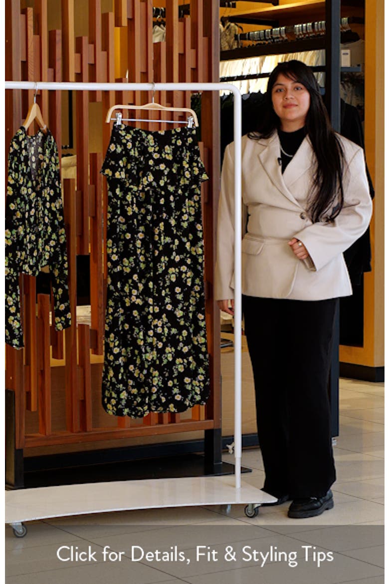 Graciela Floral Ankle Wide Leg Pants video