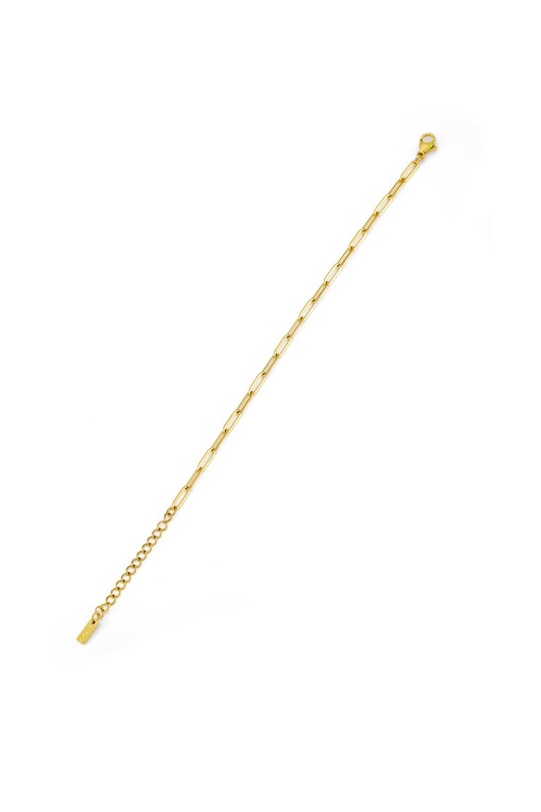Cozumel Paperclip Bracelet, Main, color, Gold